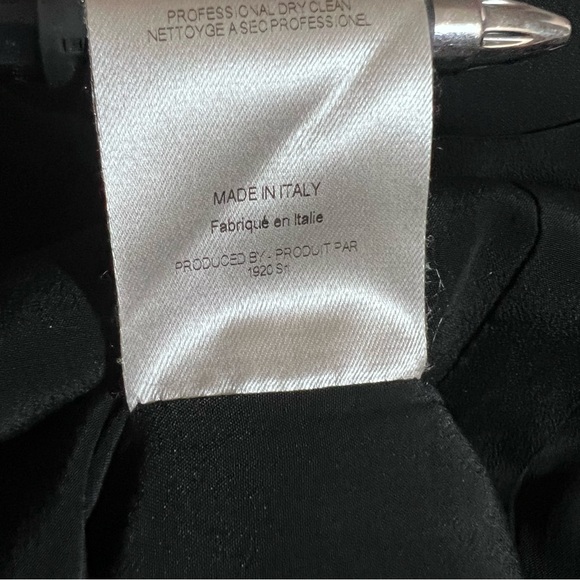 Aquilano Rimondi Black Metallic Dress Size 38 Made In Italy size 38 (XS/4 U.S.) - Picture 16 of 16